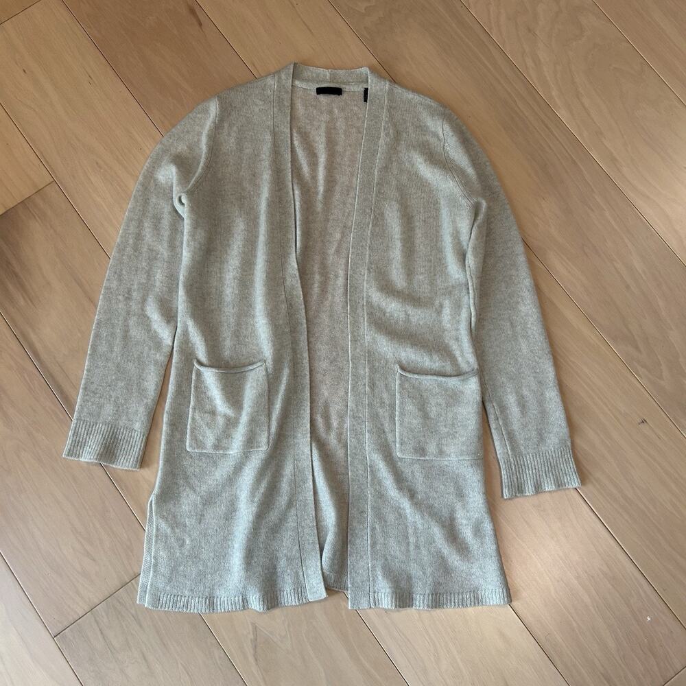 ATM Anthony Thomas Melillo Cashmere Longline open Front Cardigan Women’s Small